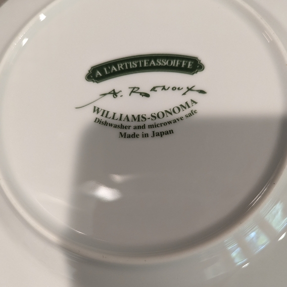 Williams-Sonoma set/6 Maison Catherine plates - Picture 9 of 9